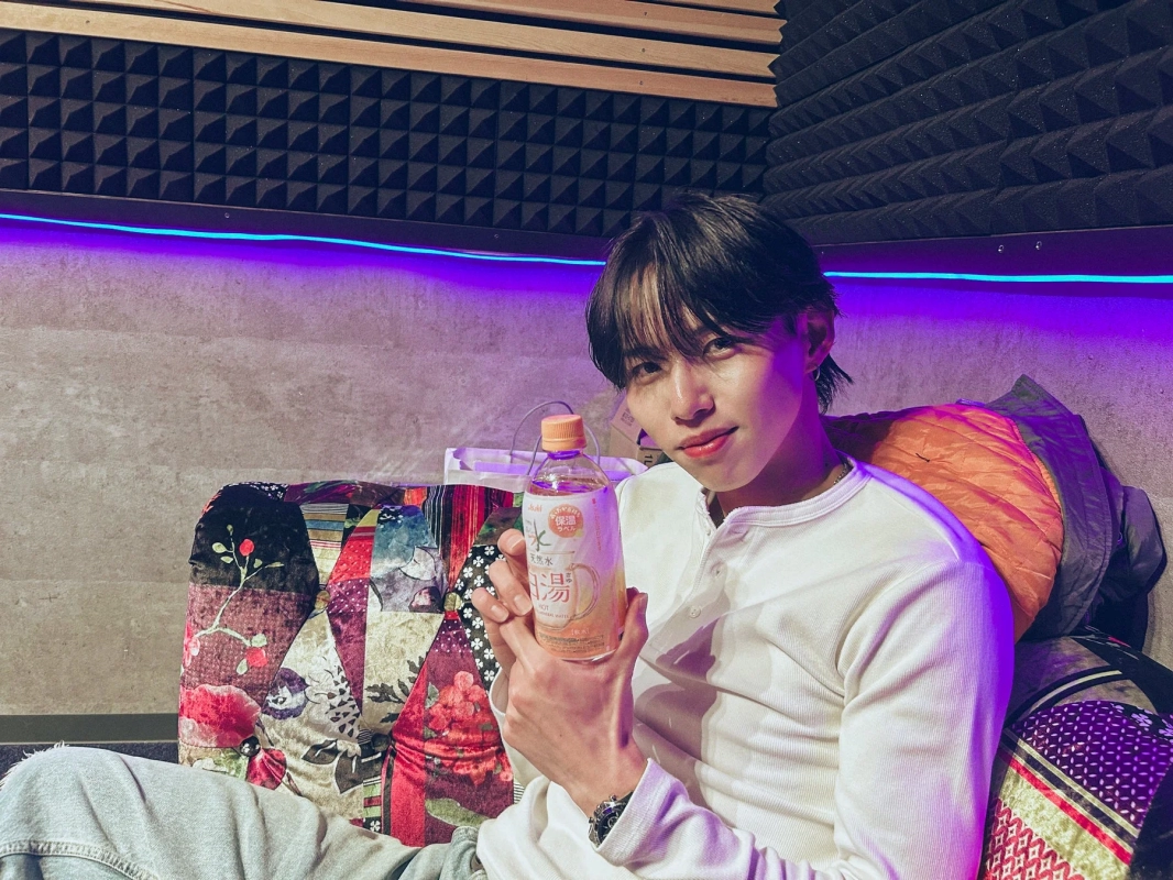 Member Relaxing in Studio