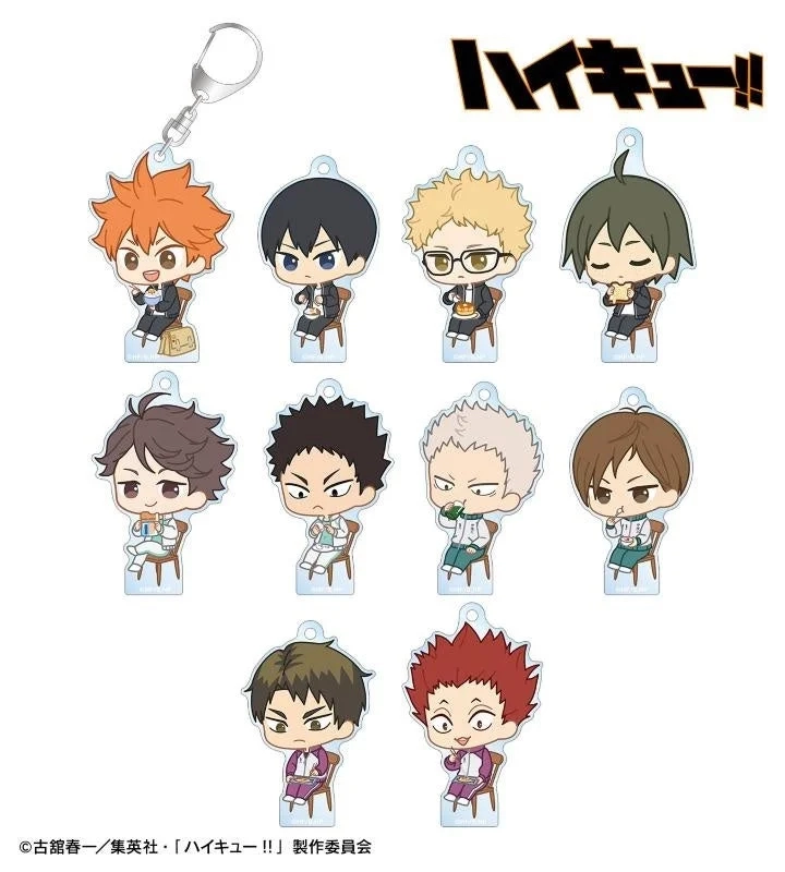 Trading Chibi Character Morning ver. Acrylic Keychain ver.A
