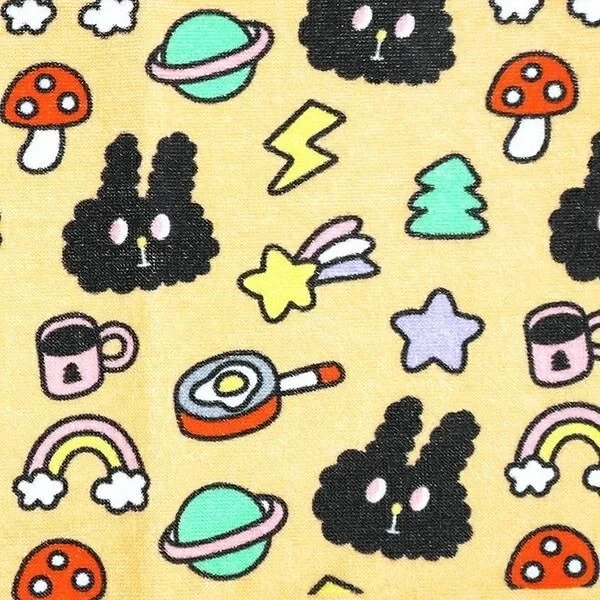 Kuro-kun Towel Design Close-up