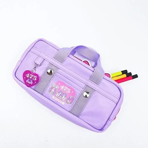 Pouch with pens, "475" and character