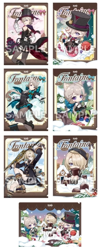 Genshin Impact Fontaine Characters Clear Files