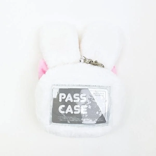 Back of the Esther Bunny Pass Case with card slot