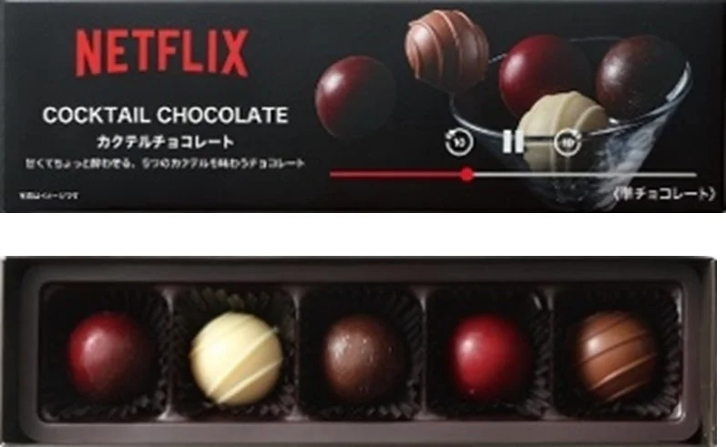 Netflix Cocktail Chocolate