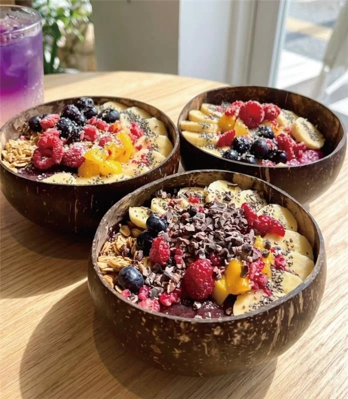 Acai bowls from greenery smoothie&bowls