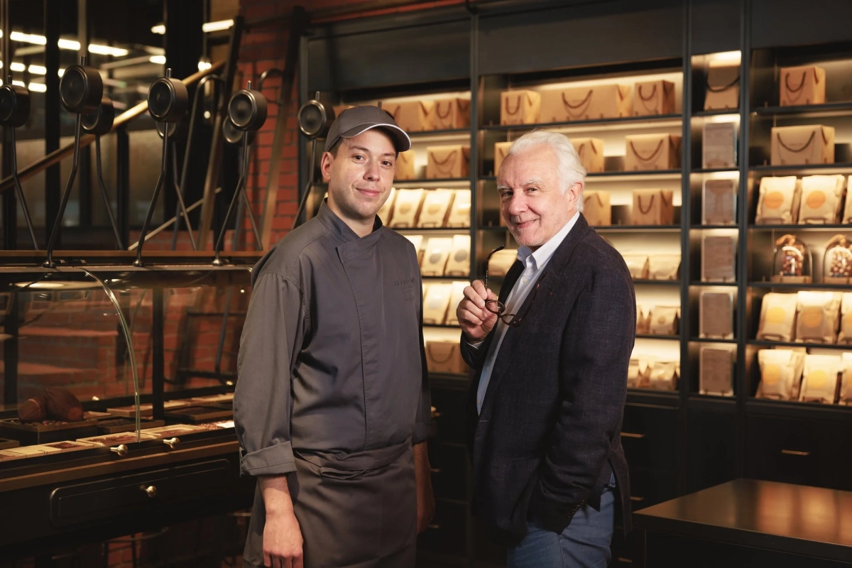 Alain Ducasse and Patrick Paillet