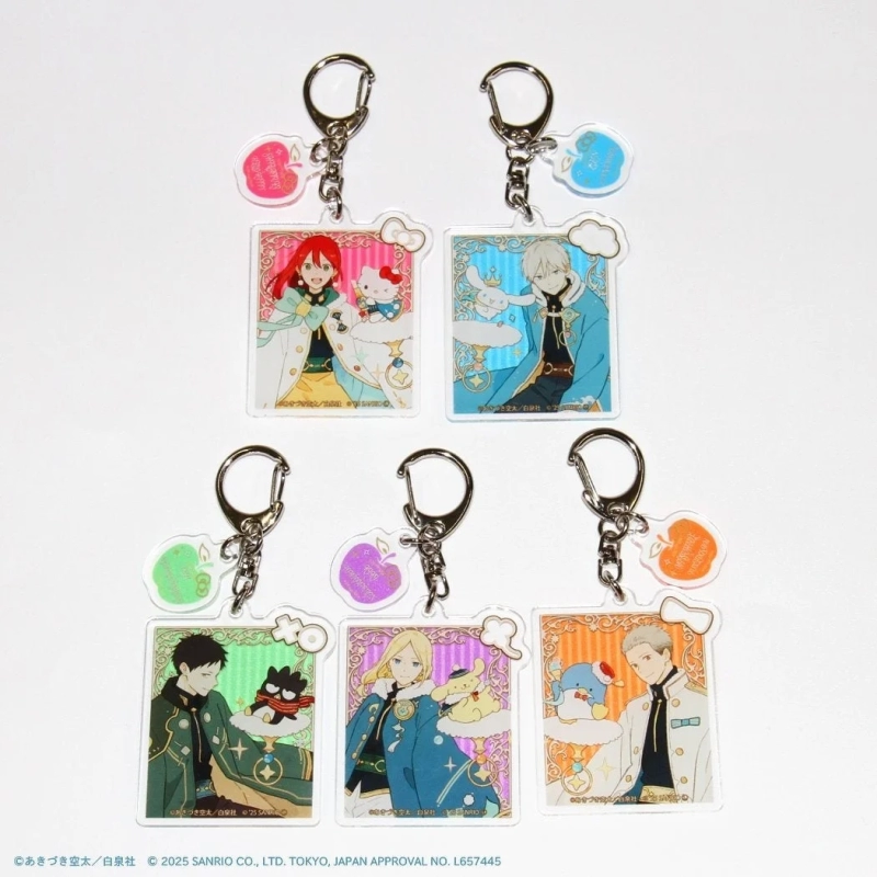 Acrylic Keychains with Parts