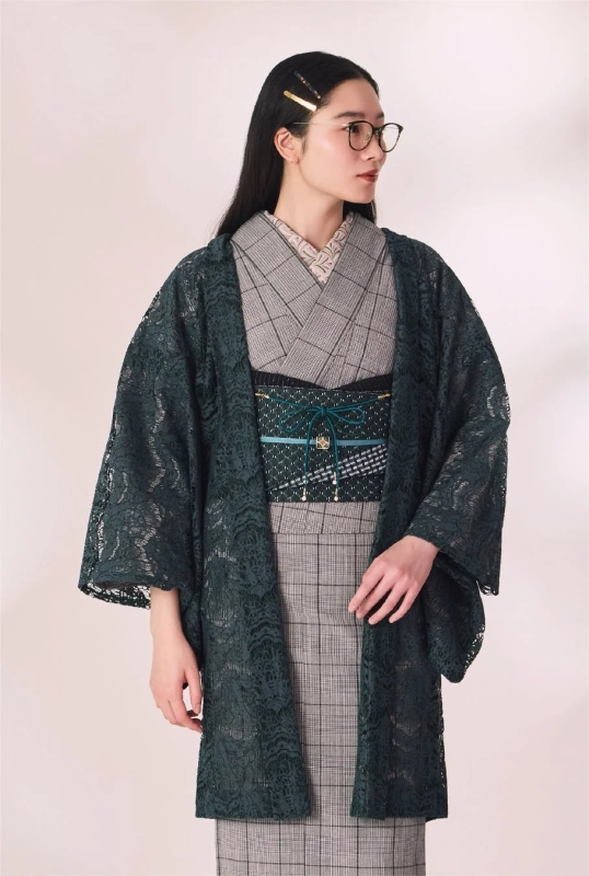Lettering Lace Haori