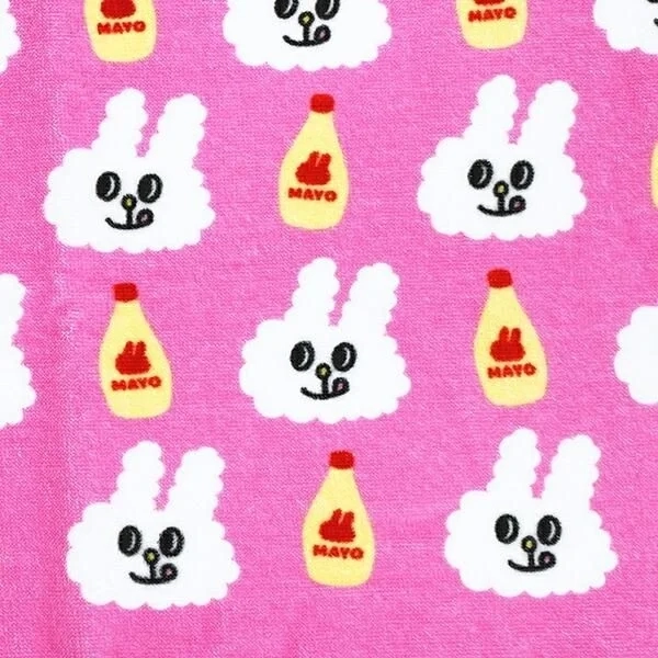 Mayo-kun Towel Design Close-up