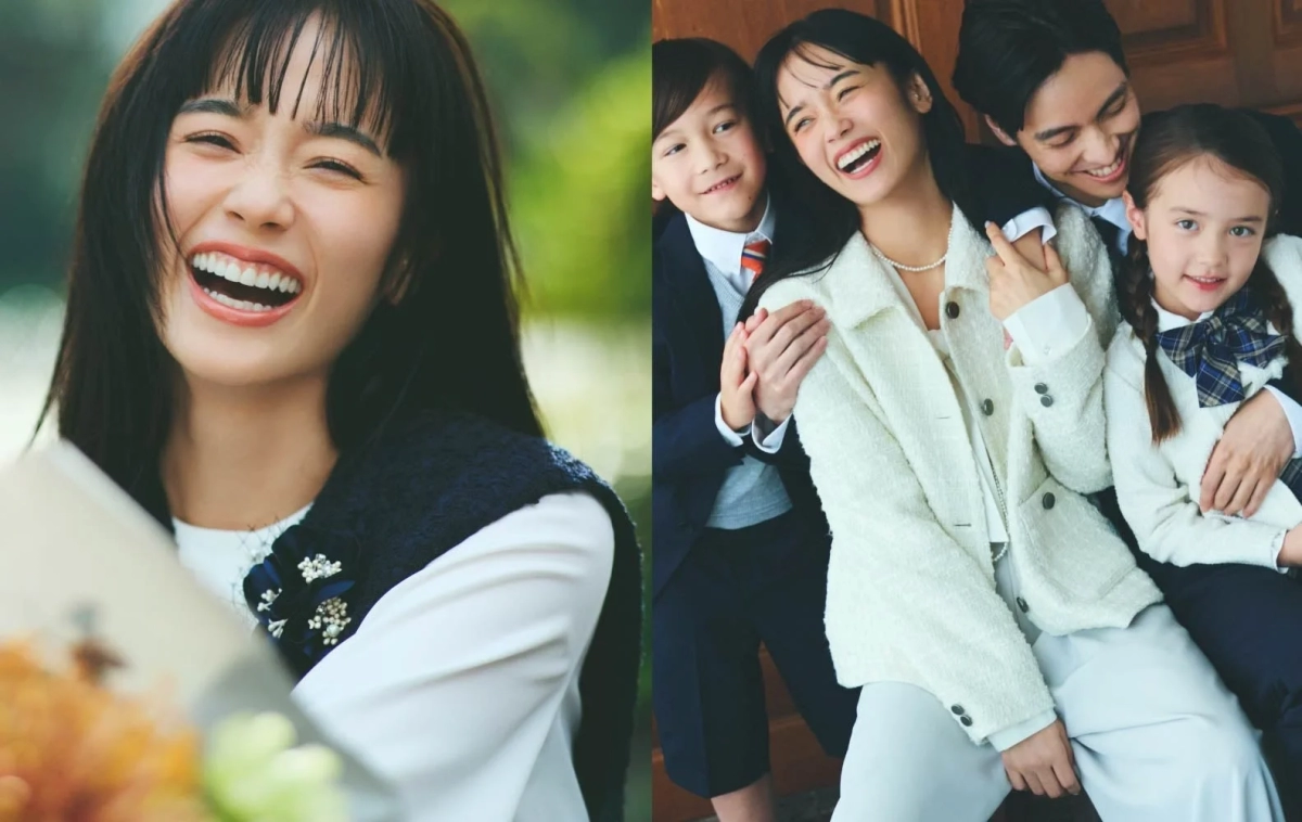 Mai Miyagi in COMME CA ISM Ceremony Style