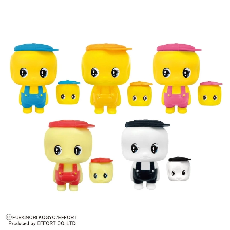 Fueki-kun Soft Vinyl Mascots - All 5 types