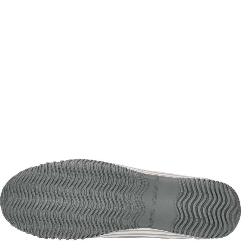 Close-up of the "MADE IN JAPAN" sole