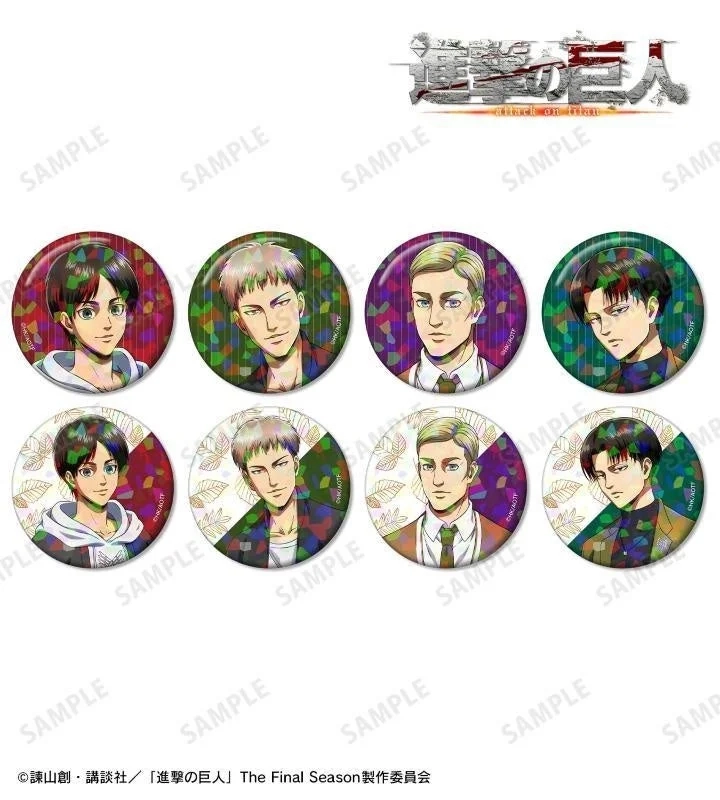 Similar Look ver. Hologram Can Badge