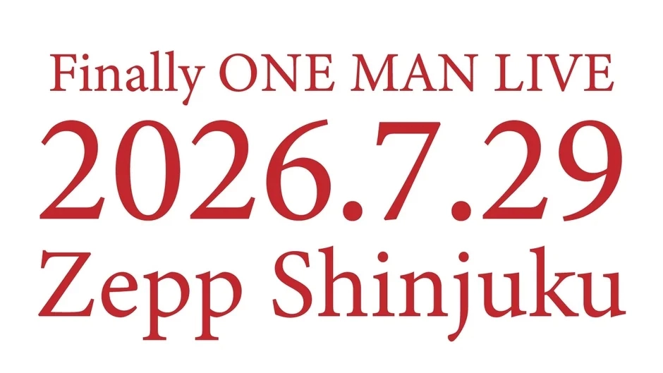 Zepp Shinjuku concert announcement image