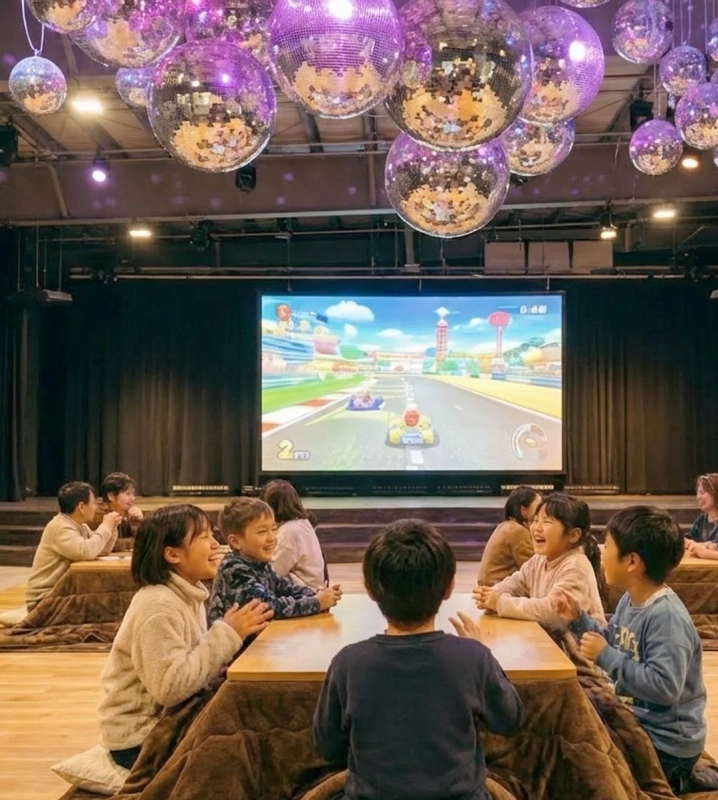 Children playing Switch games