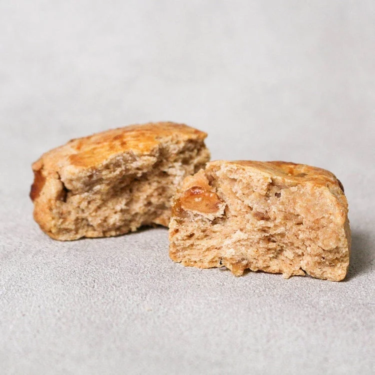 Apple Cinnamon Scone (cut view)