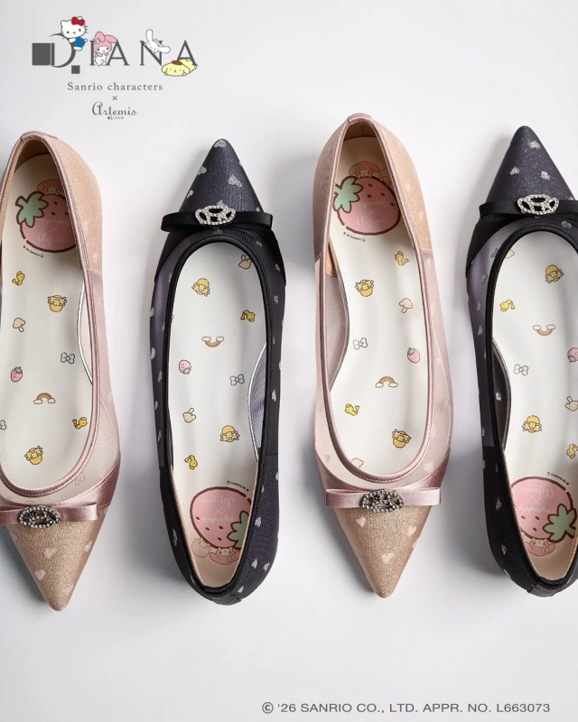 My Melody artemis by DIANA Flat Shoes