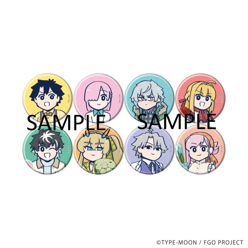 Can badges - 8 types