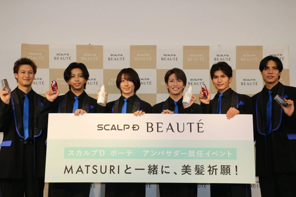 MATSURI members as Scalp D Beaute ambassadors