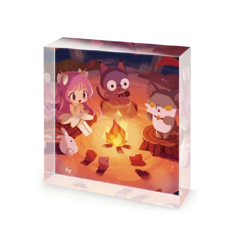 Memorial Acrylic Block ~Forest~