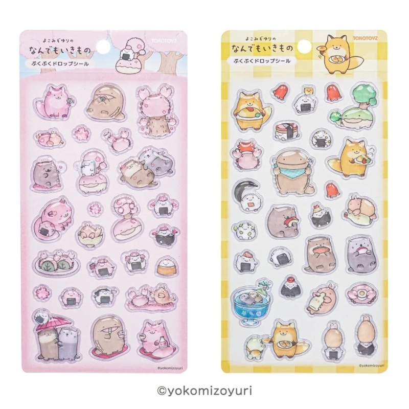 Pukupuku Drop Stickers