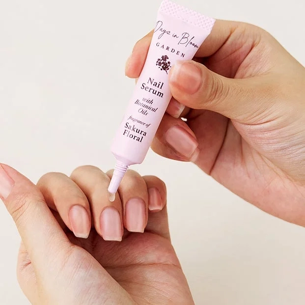 Applying Nail Serum