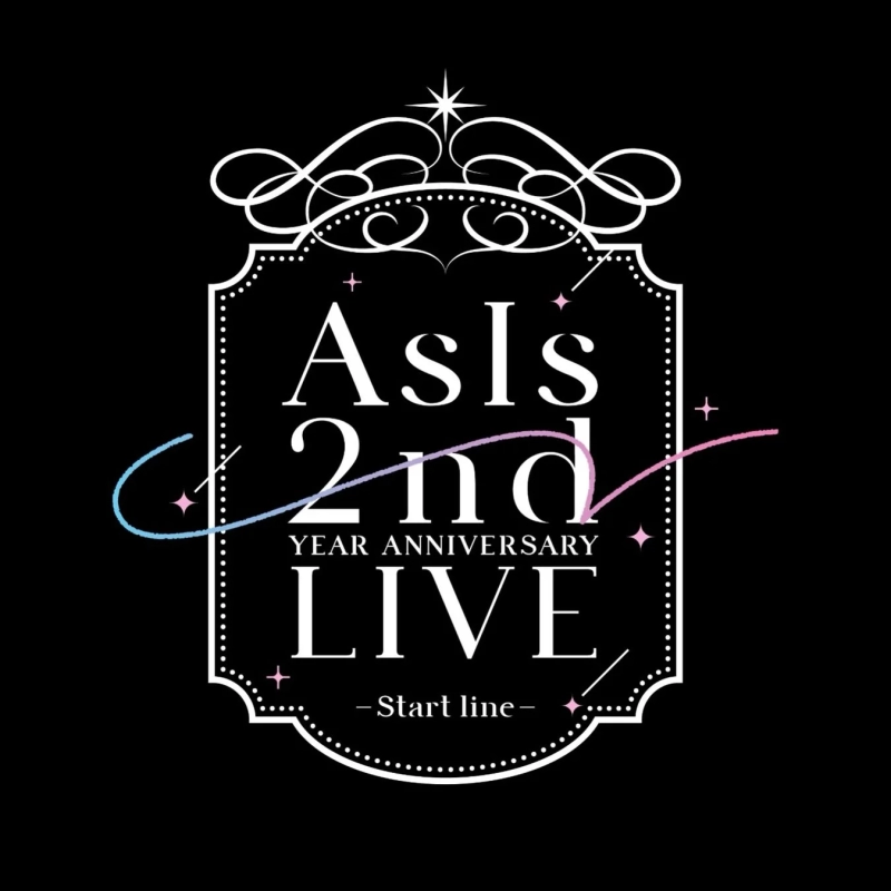 AsIs 2nd Year Anniversary Live -Start line- logo