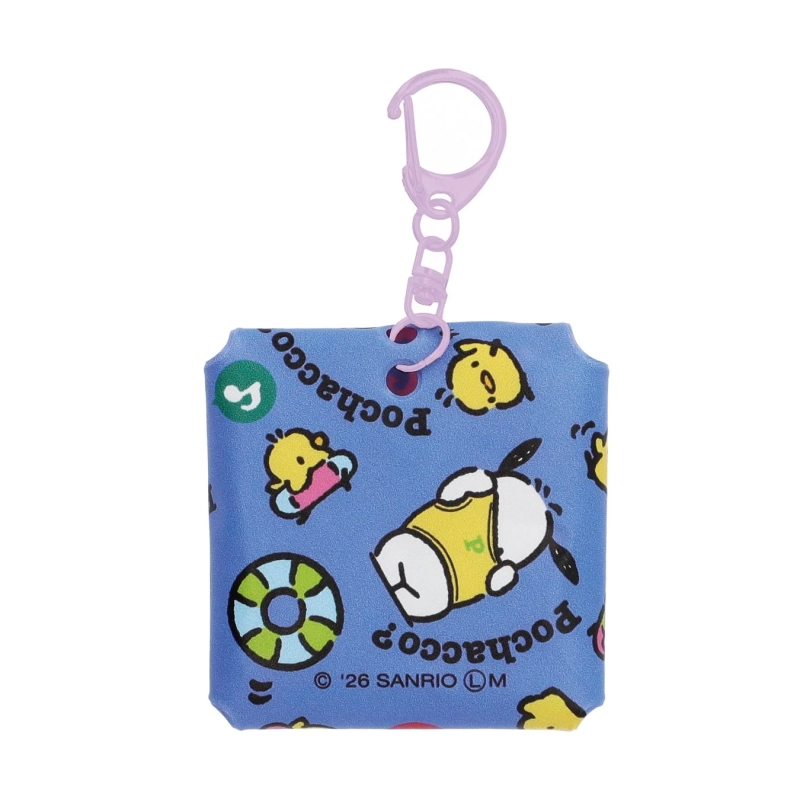 Pochacco Mini Square Case Keychain