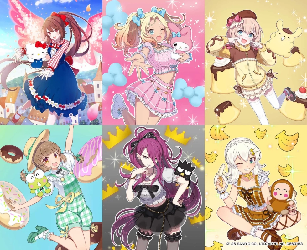 Gomaotsu x Sanrio Characters (First Half)