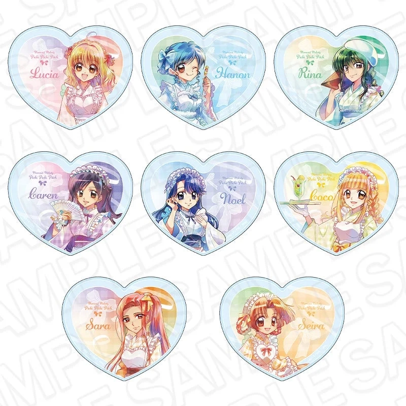 Heart-Shaped Acrylic Coaster