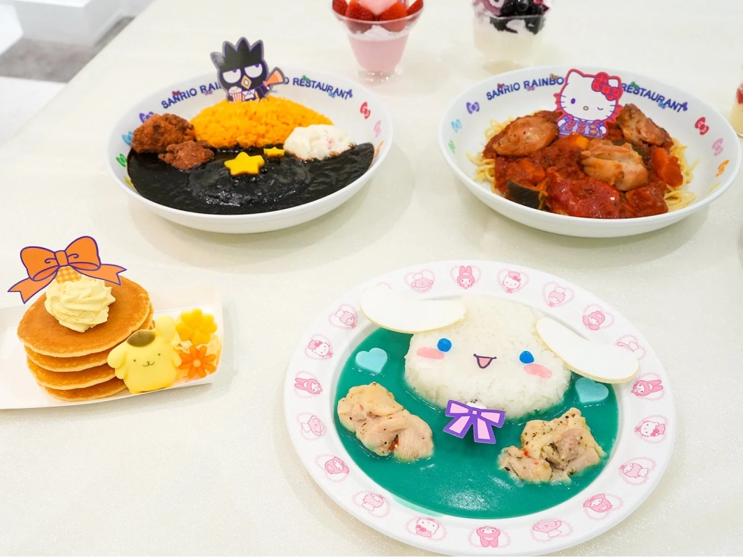 Sanrio character themed meals