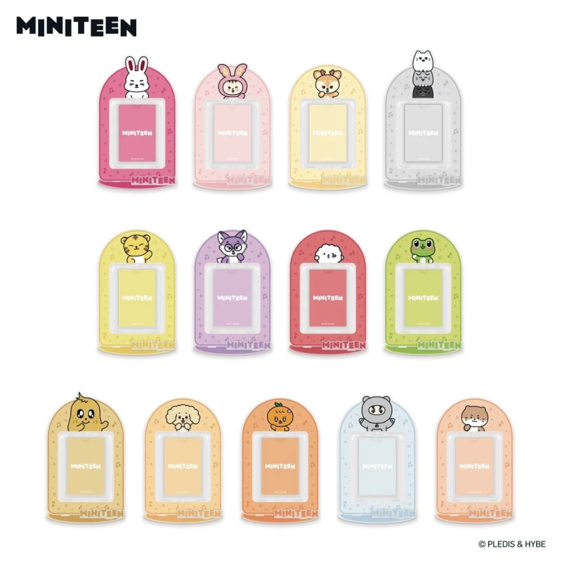 MINITEEN ACRYLIC PHOTO CARD STAND