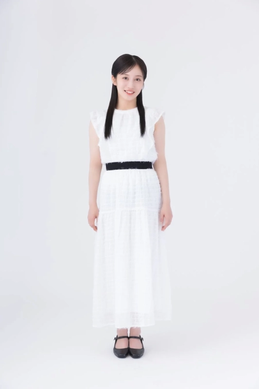 Kawakami Chihiro in a white dress