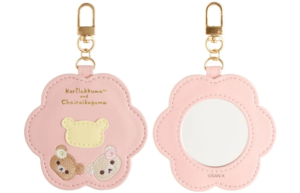 Korilakkuma and Chairoikoguma bag mirror charm