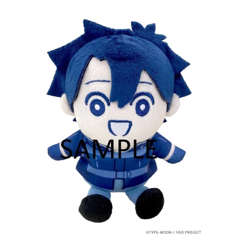 Plushie - blue-haired character