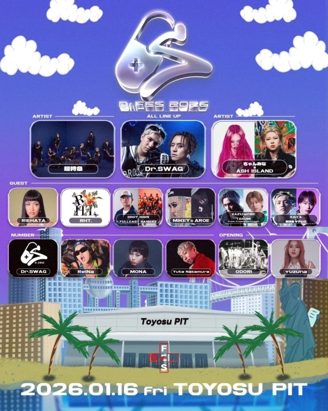 Dr.FES -2026- event poster