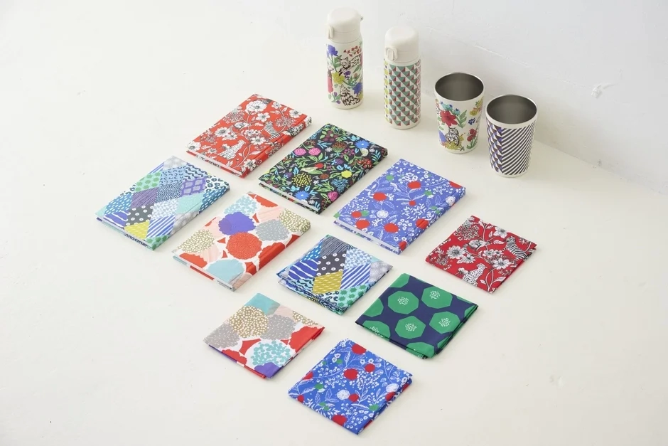 Colorful patterned goods