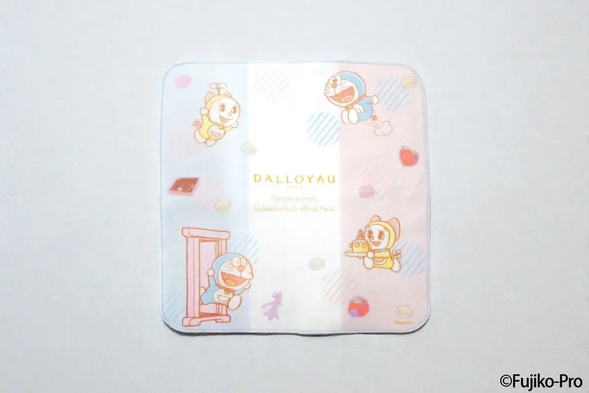 Doraemon and Dorami hand towel design