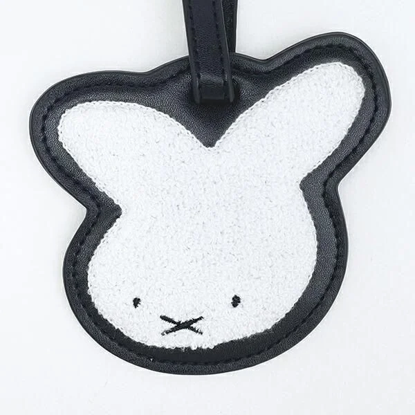 Close-up of fluffy Miffy face