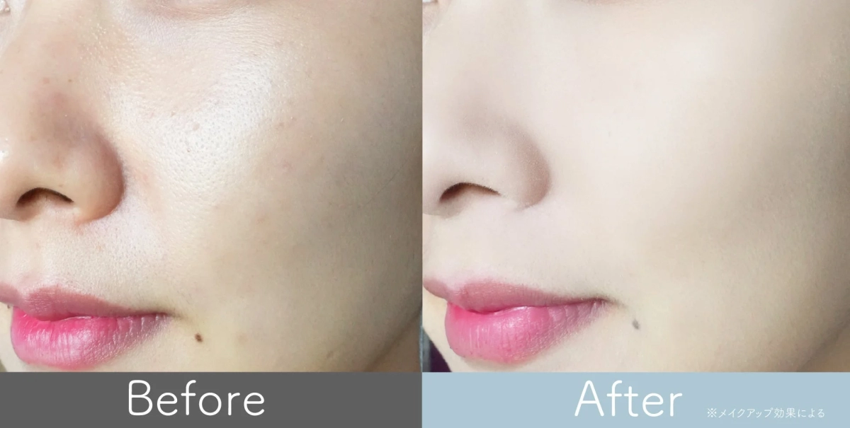 Before and After Makeup Effect