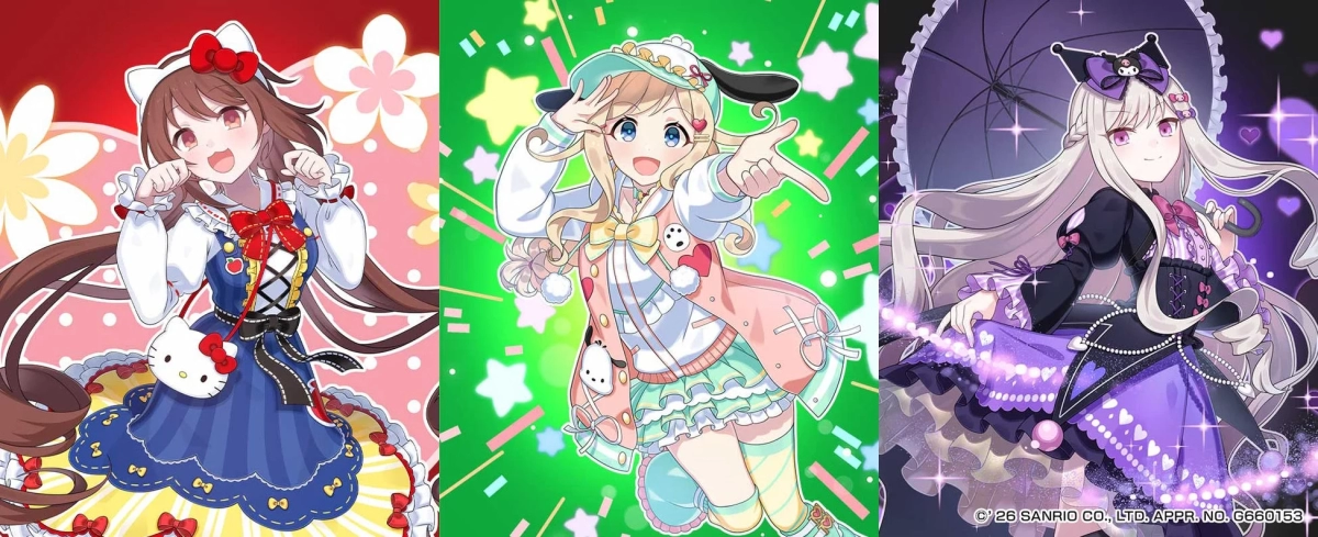 Gomaotsu Characters in Collaboration Outfits (Second Half)