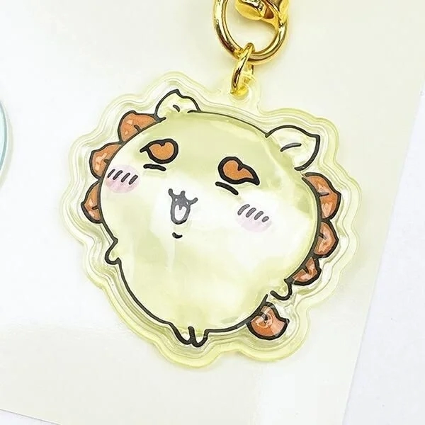 Heart-shaped charm and glossy texture