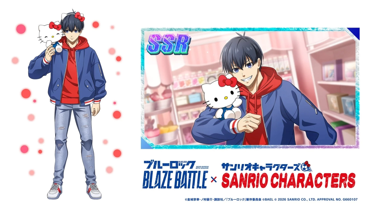 Yoichi Isagi x Hello Kitty