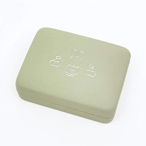 Green Miffy Accessory Case with Cherries