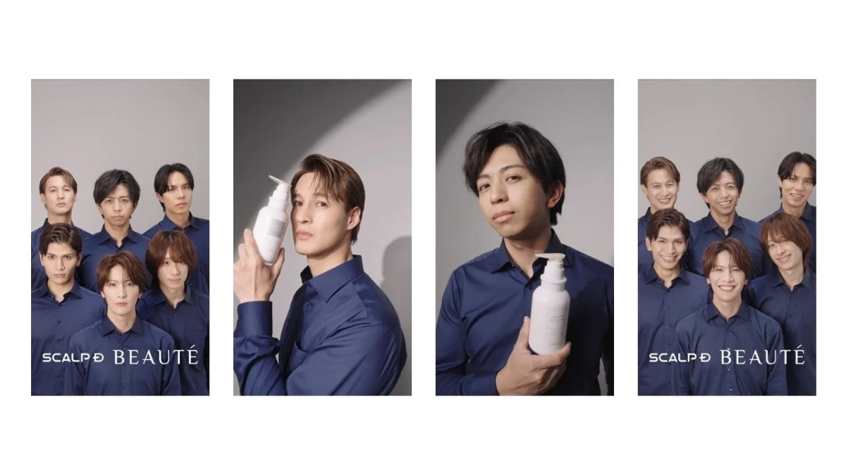 MATSURI in navy shirts with product