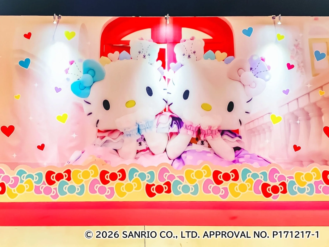 Welcome to Sanrio Puroland with Hello Kitty