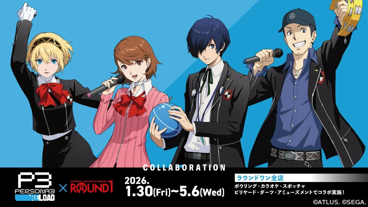 Persona 3 Reload x ROUND1 Collaboration