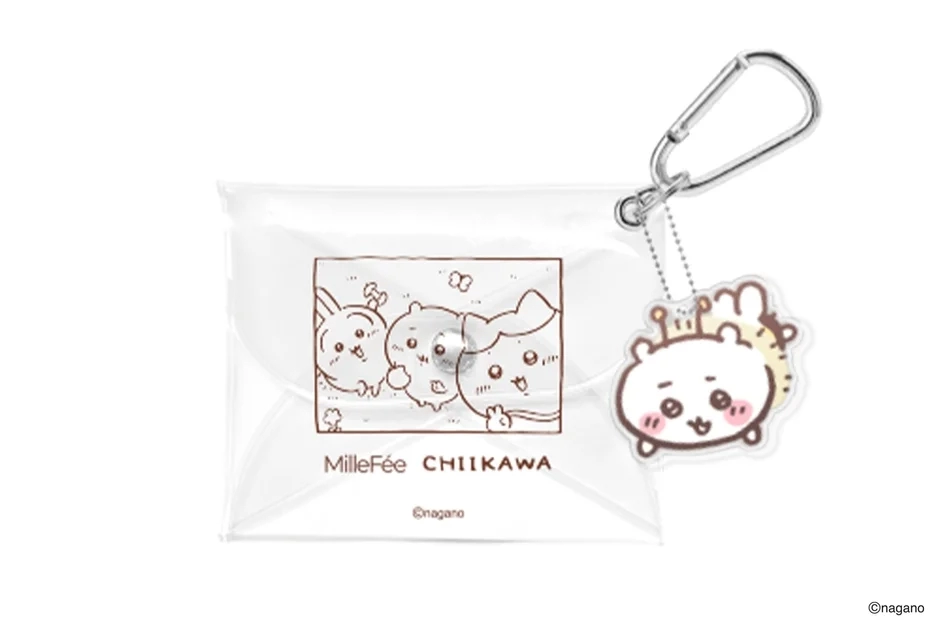 Chiiikawa Charm and Puff Case