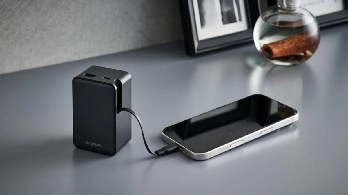 Charging a smartphone