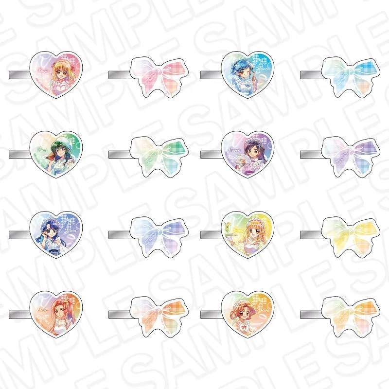 Acrylic Hair Clip Set