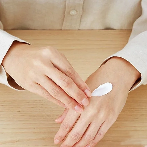 Applying Hand Cream